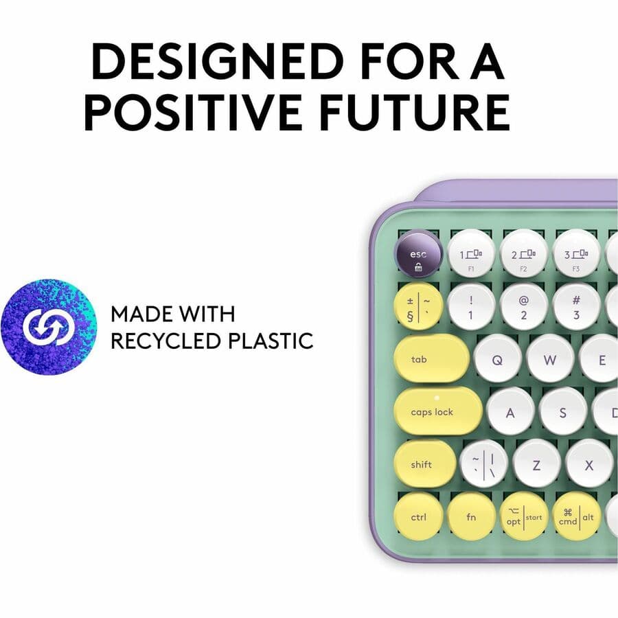 LA POP KEY WLS MECH KYBD EMOJI DD MINT view 5