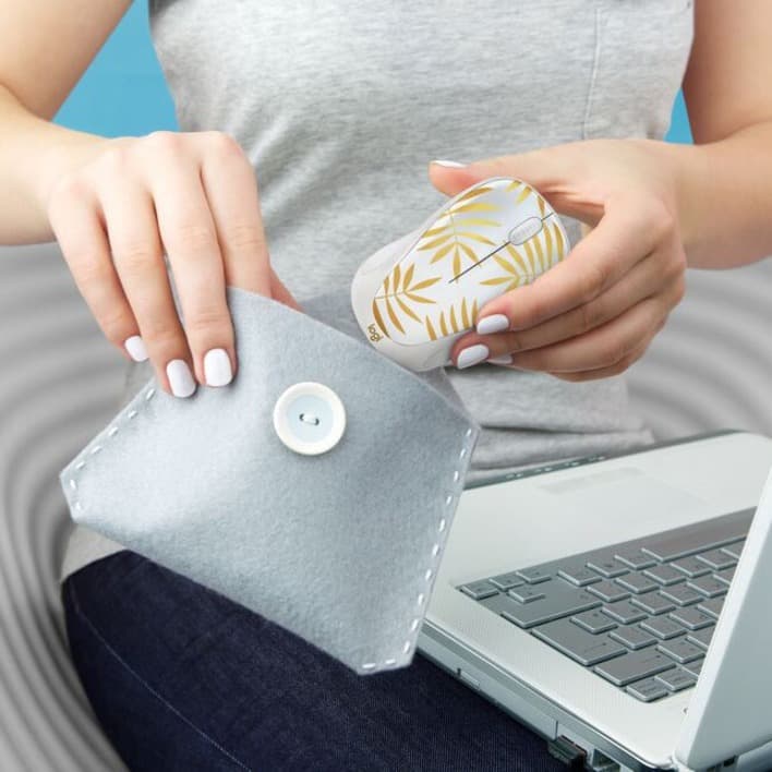 LOGITECH - COMPUTER ACCESSORIES M317CWIRELESSMOUSE-BAMBOODREAM BAMBOO DREAM COLOR view 5