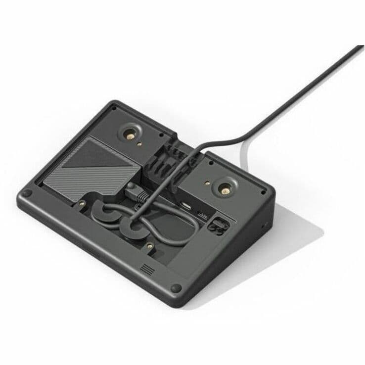 Logitech Zoom Rooms base bundle with Tap, Zoom NUC, and compute mount for conference rooms