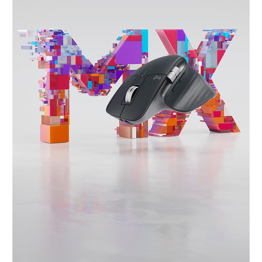 Logitech MX Master 3 wireless ergonomic mouse for precision desktop navigation and productivity