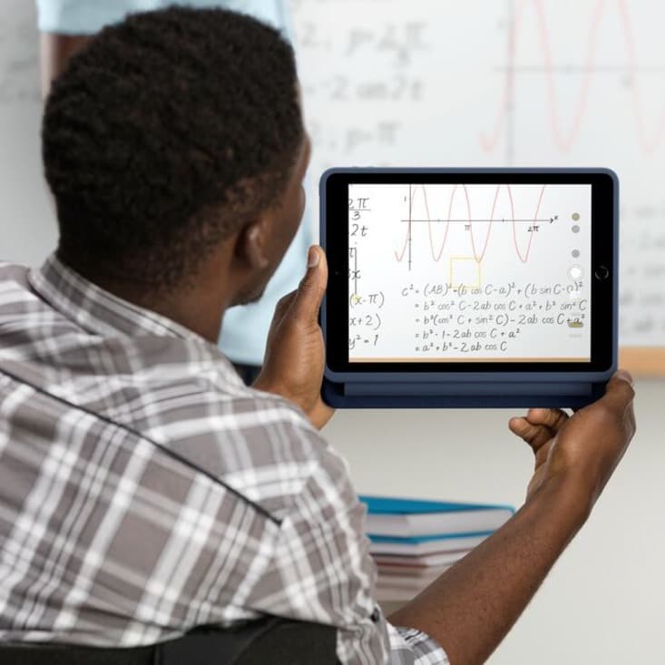 Logitech Rugged Combo 3 Touch keyboard case with trackpad for iPad 7th 8th 9th generation in black