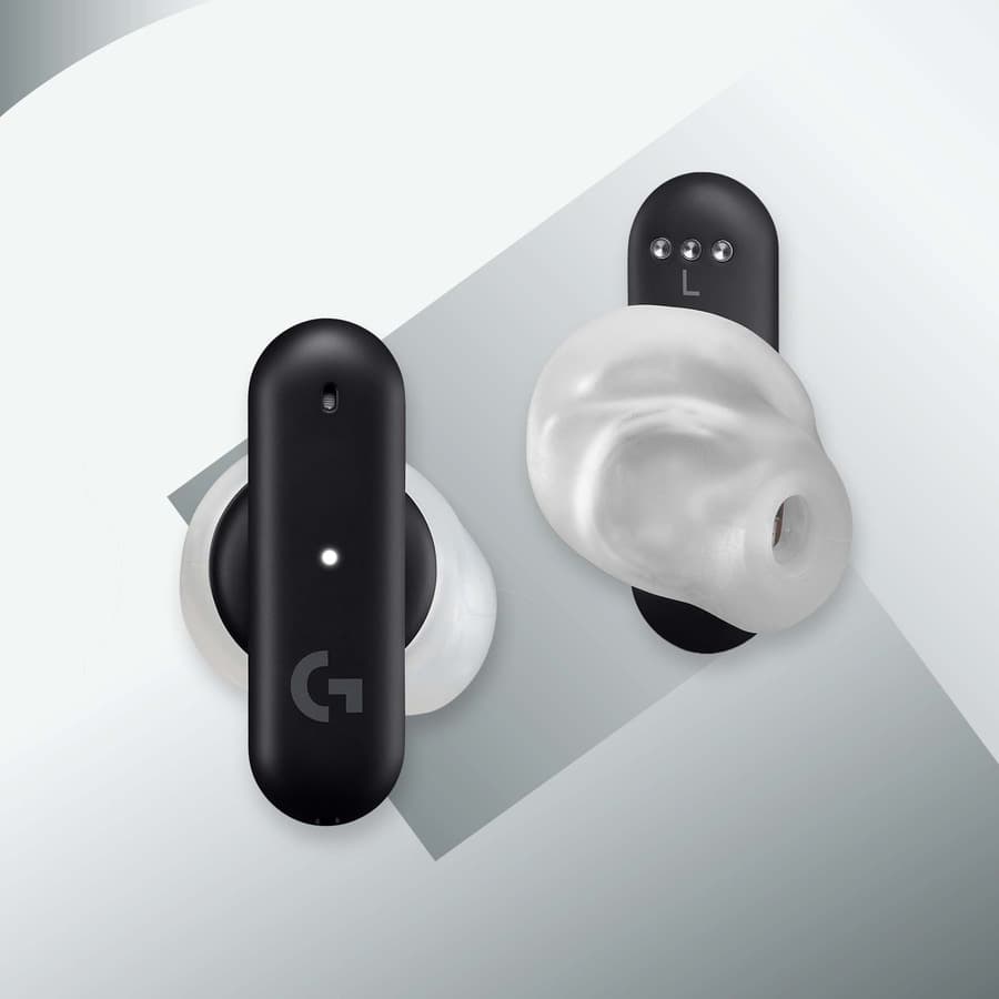 Logitech G Fits true wireless earbuds with custom molded fit
