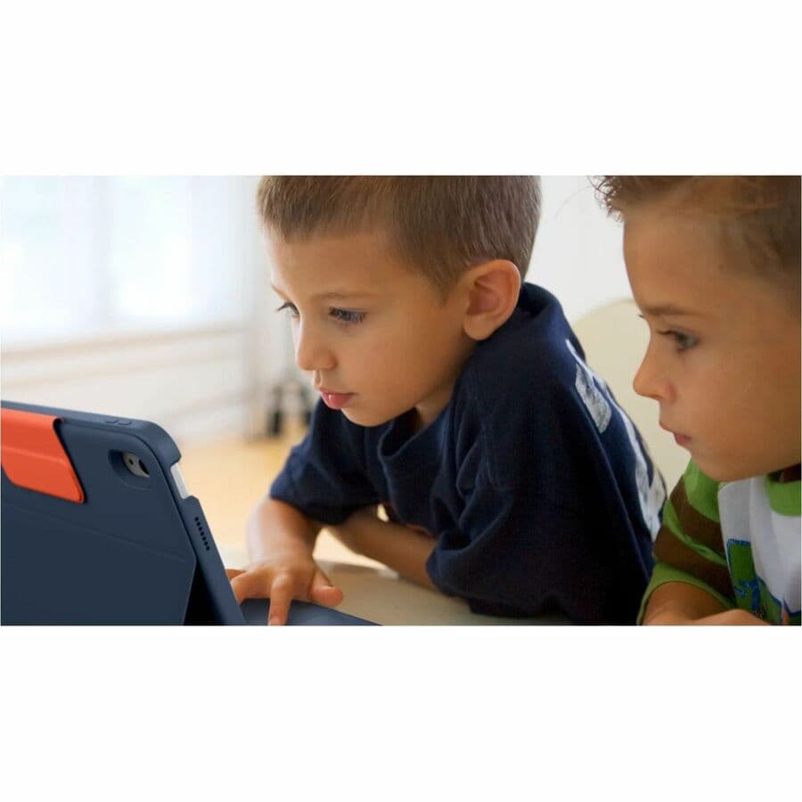 Logitech Rugged Combo 4 Touch keyboard case for iPad 10th generation in black