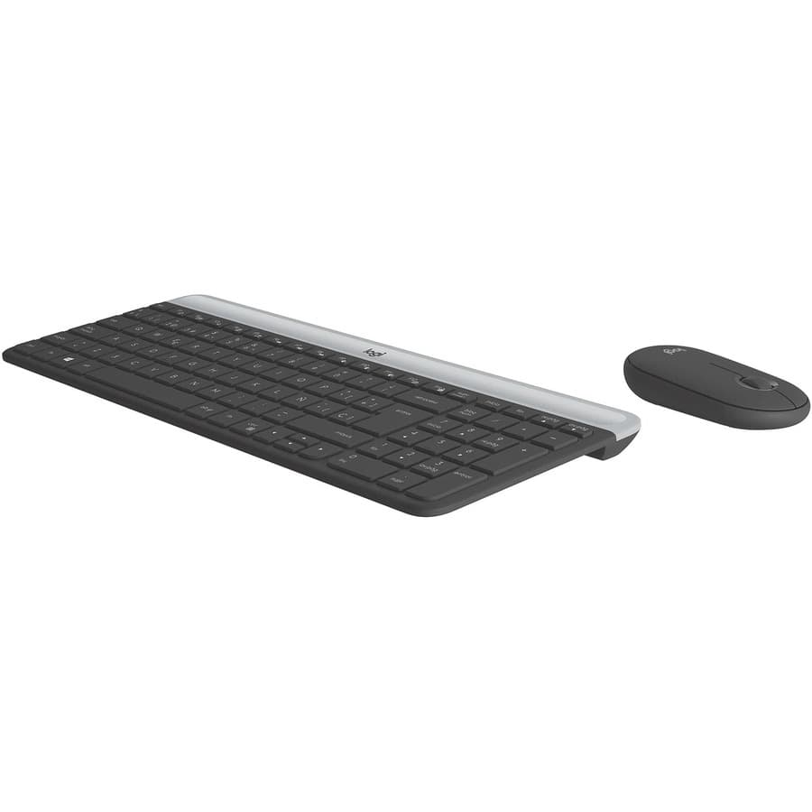Logitech MK470 slim wireless keyboard and mouse combo in graphite