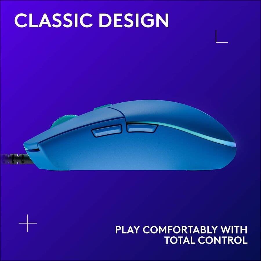 G203 LTSYNC Gming Mouse Blue view 10