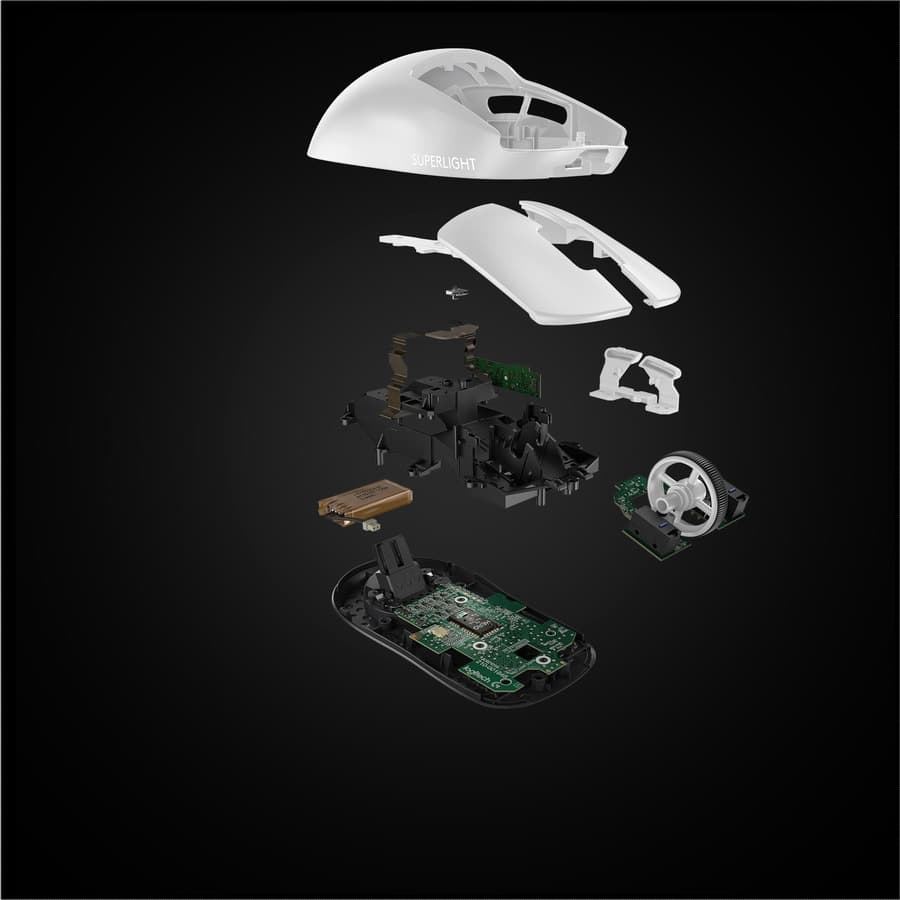 PRO X SUPERLIGHT WLS GAMING MSE WHT view 7