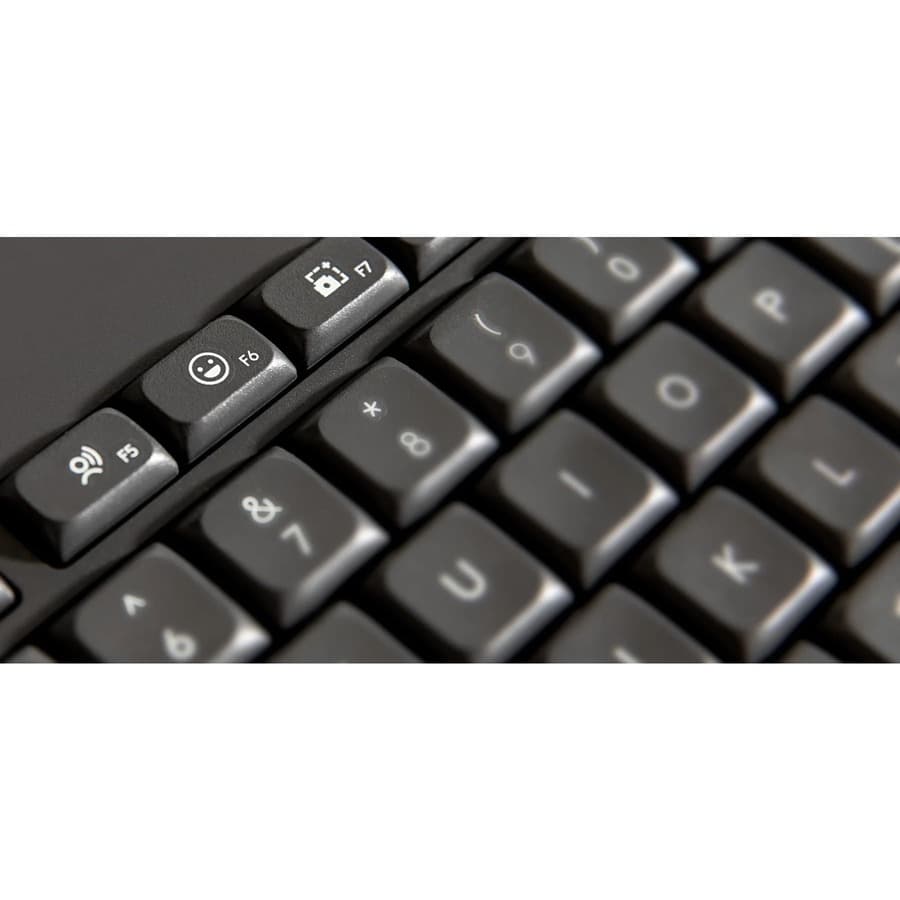 Logitech K650 wireless keyboard in graphite with Spanish layout