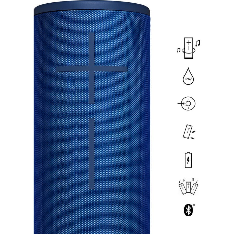 LA UE MEGABOOM 3 Lagoon Blue portable Bluetooth speaker