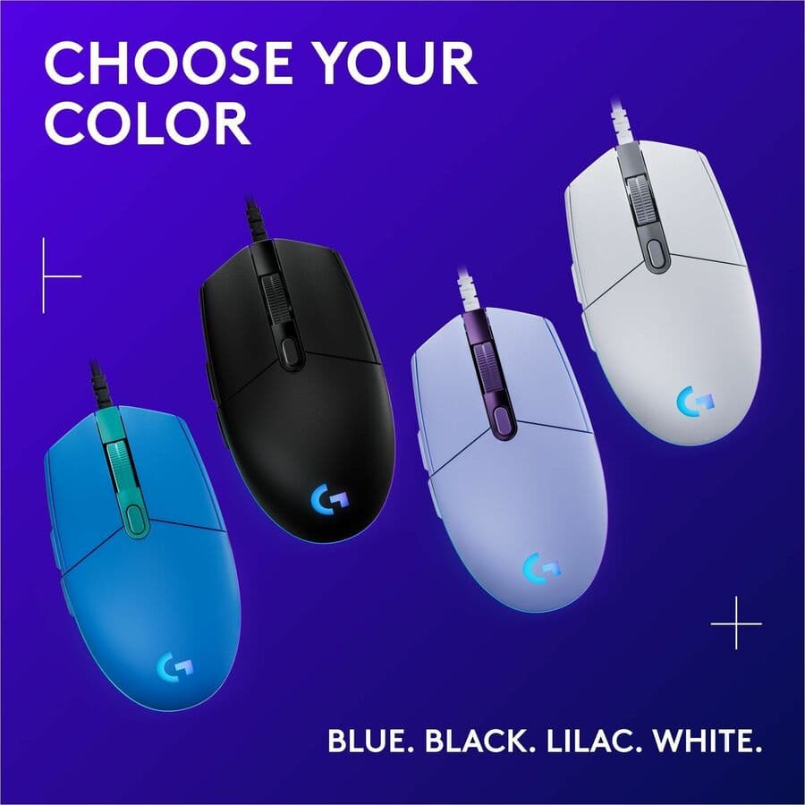 G203 LTSYNC Gming Mouse Blue view 7