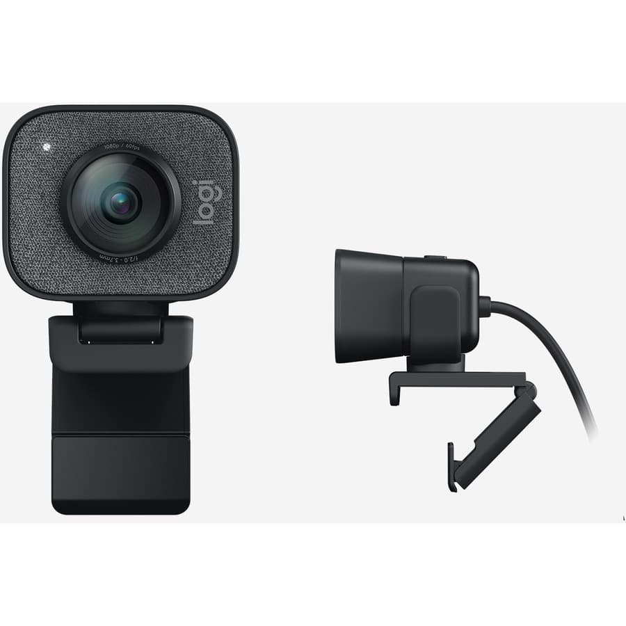 Logitech StreamCam premium webcam with USB-C connection for 1080p 60 fps video