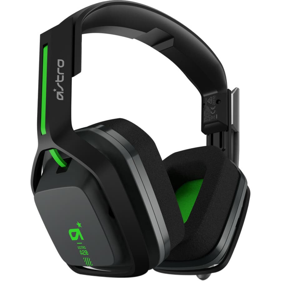 Logitech A20 wireless dual-ear gaming headset for Xbox One with noise-canceling microphone