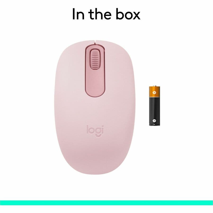 LOGITECH - COMPUTER ACCESSORIES M196 WIRELESS MOUSE (ROSE) view 10