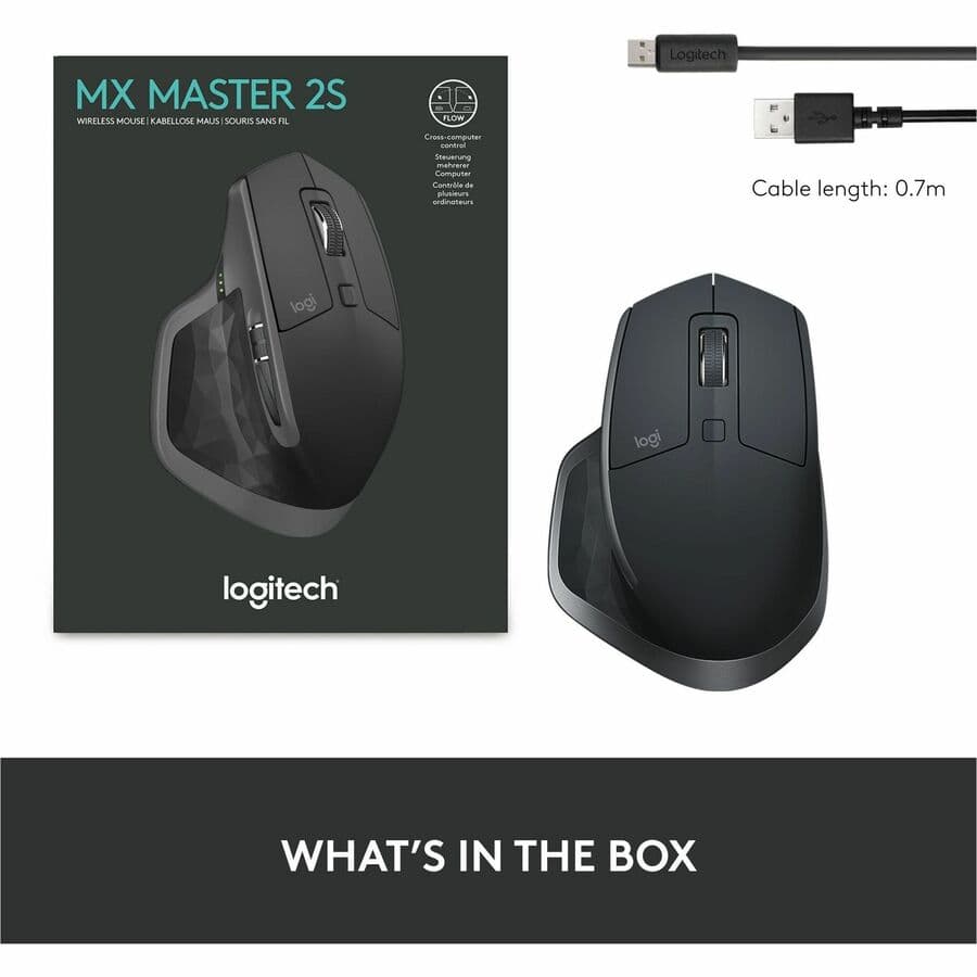 LOGITECH MX MASTER 2S WIRELESS MOUSE view 12