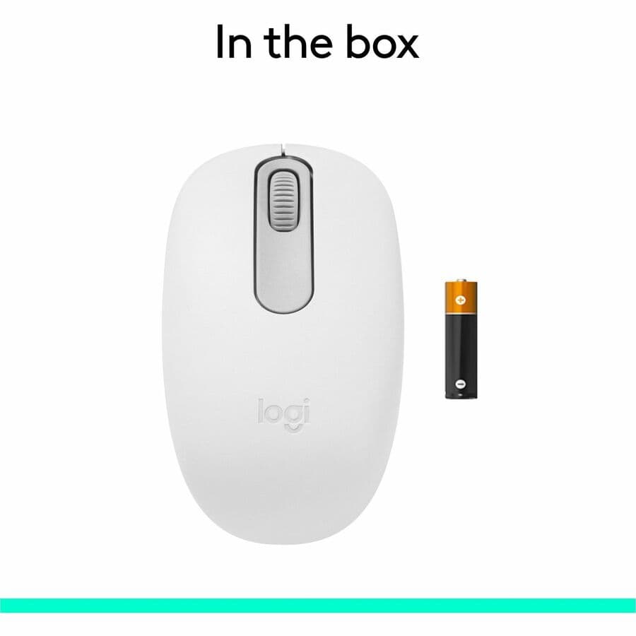 LOGITECH - COMPUTER ACCESSORIES M196 WIRELESS MOUSE (OFF-WHITE) view 11