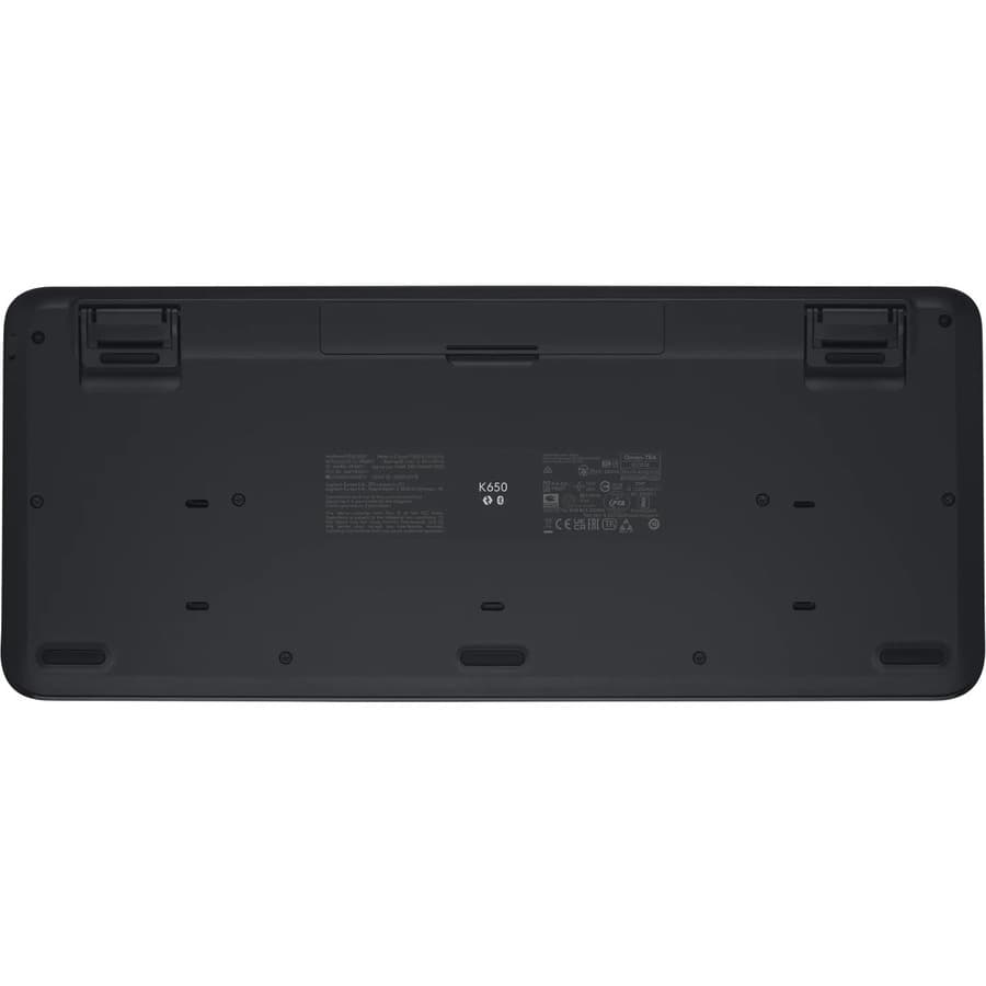 Logitech K650 wireless keyboard in graphite with Spanish layout