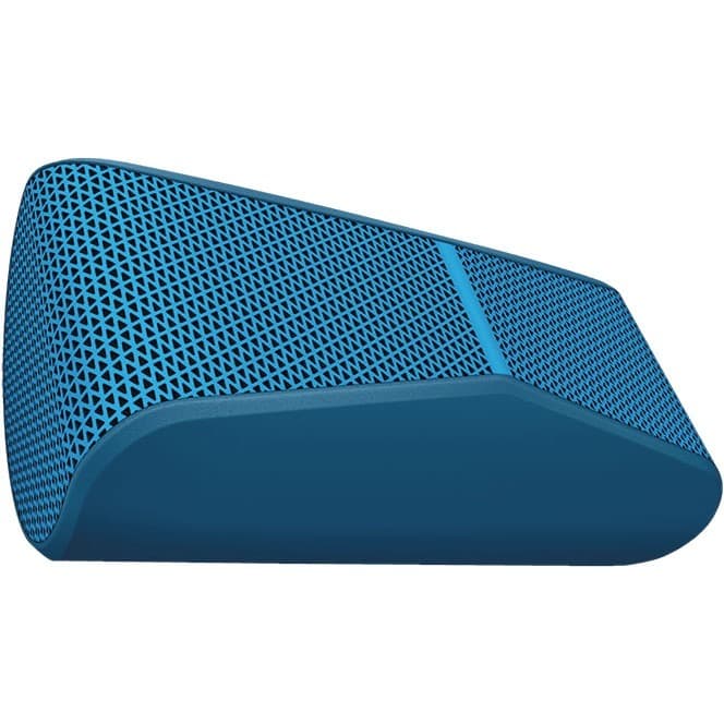 Logitech LA X300 wireless mobile speaker with red housing