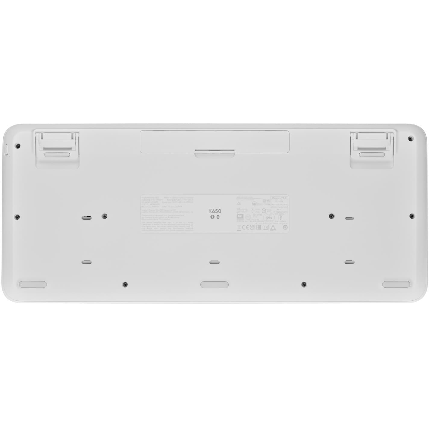 LA K650 WLS KYBD OFF WHITE SPA view 17