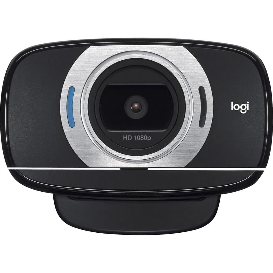 Logitech C615 1080p USB webcam with compact fold-and-go design