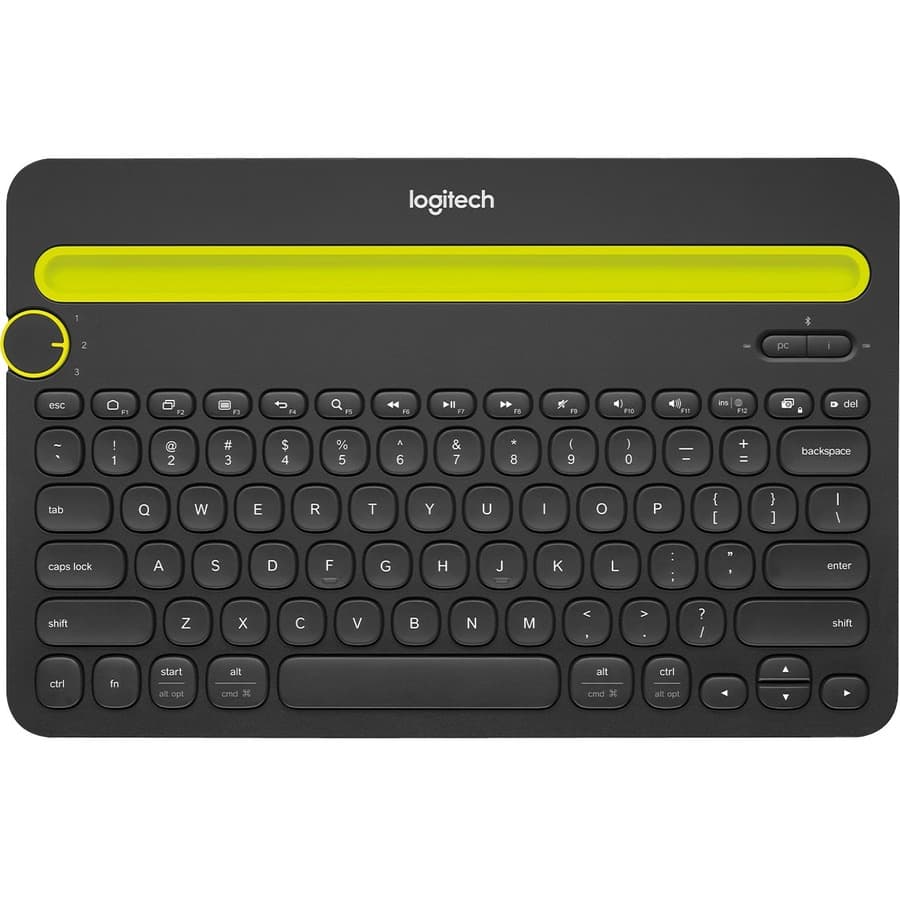 LOGITECH SOURCING LOGITECH K480 WIRELESS MULTI-DEVICE KEYBOARD BLACK view 3