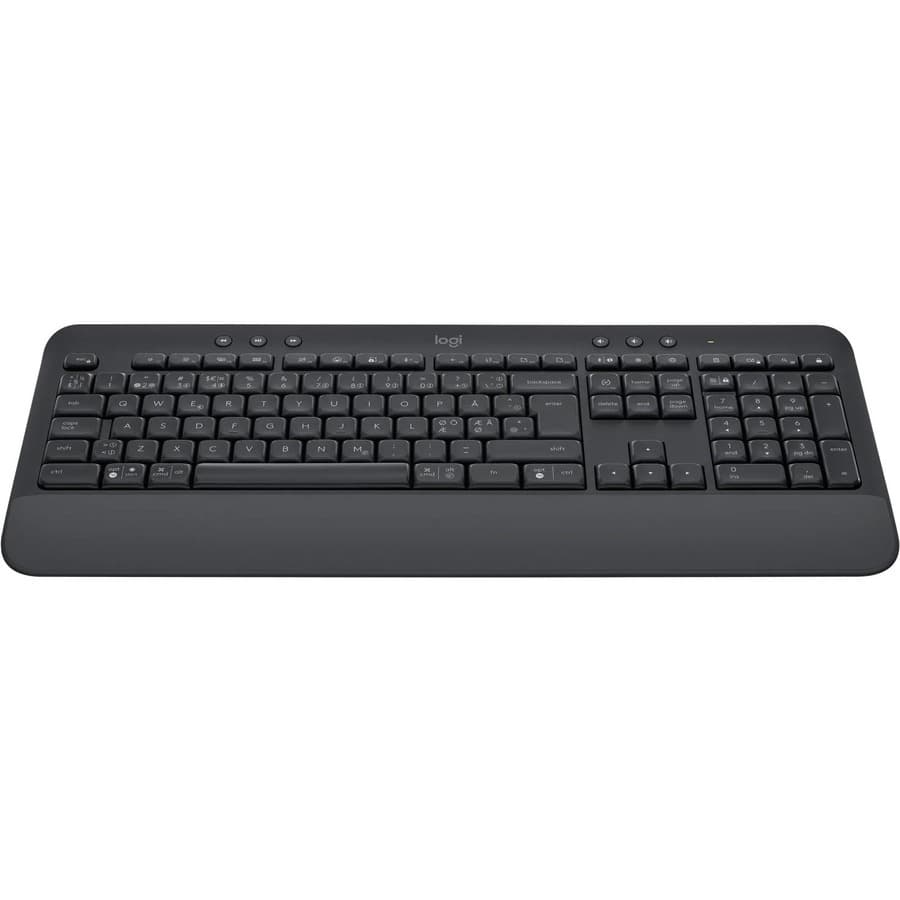 Logitech K650 wireless keyboard in graphite with Spanish layout