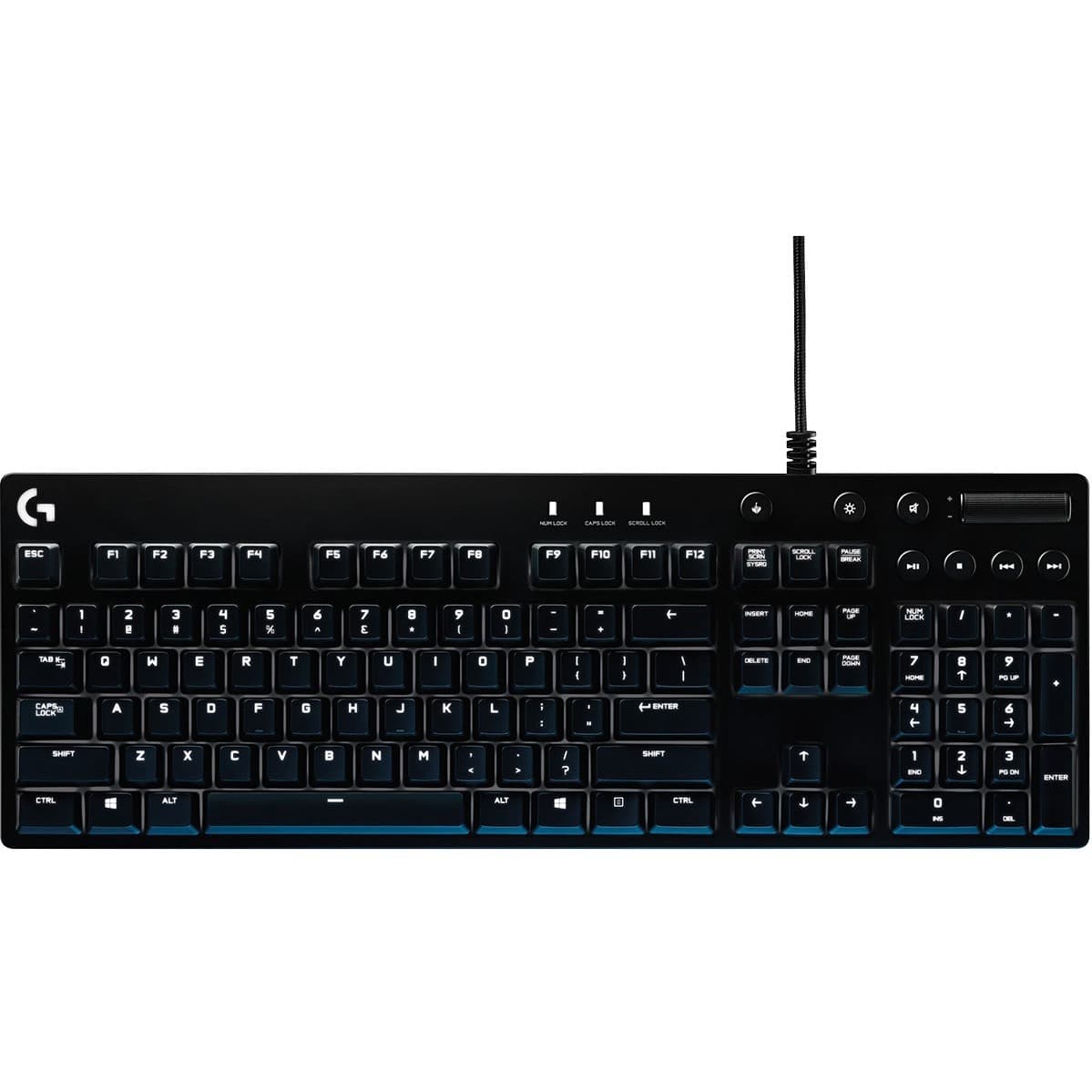 LA G610 ORION RED MECH GAMING KYBD EN view 2