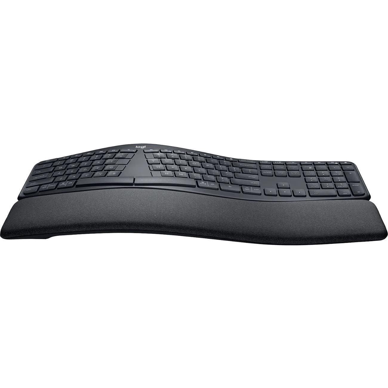 Logitech ERGO K860 Spanish split ergonomic wireless keyboard with curved keyframe