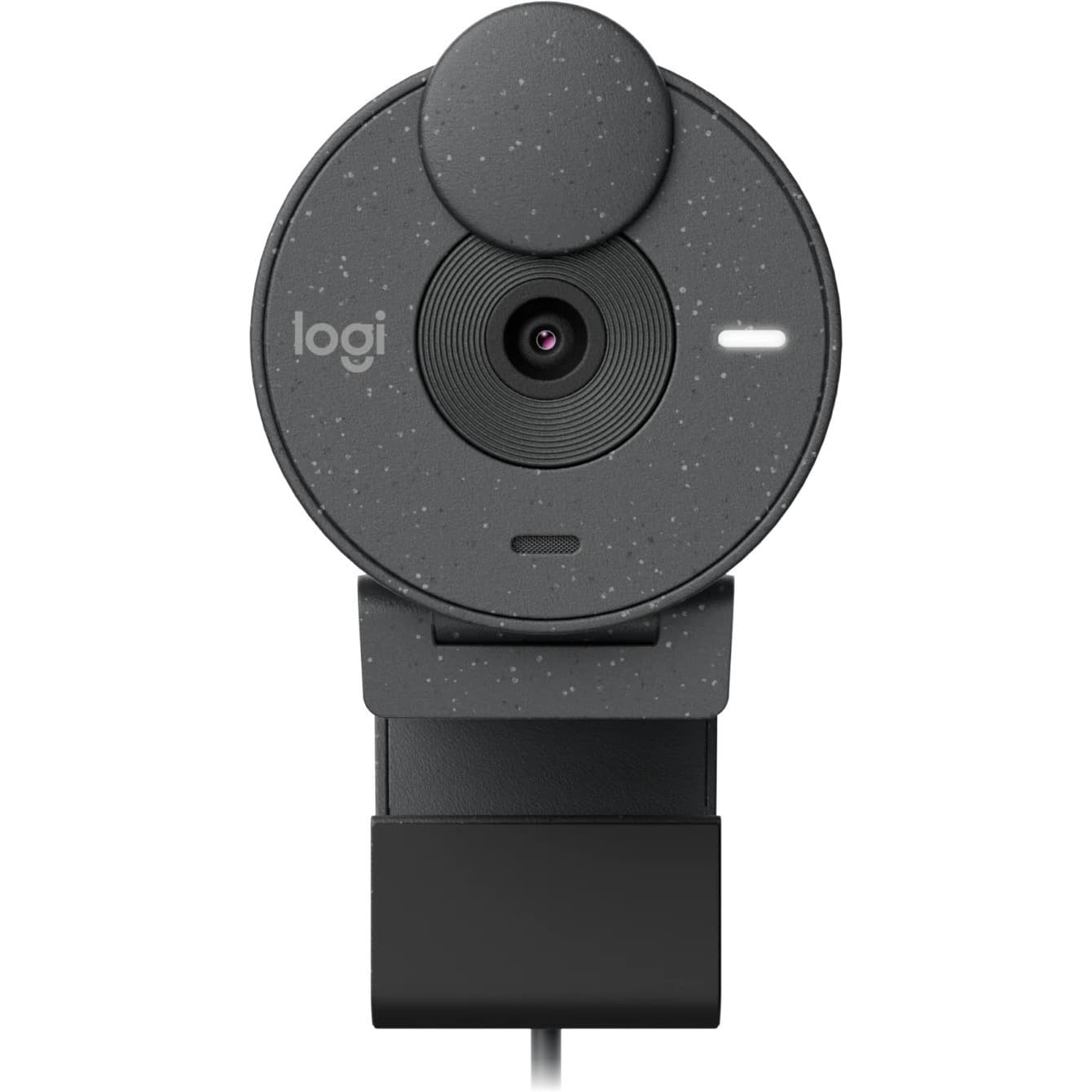Logitech BRIO 300 Graphite webcam with USB-C connection for 1080p video conferencing