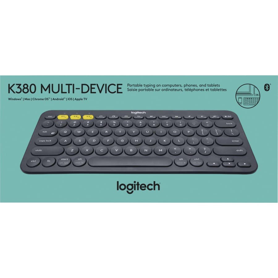 LA MULTI DEV KYBD K380 DARK GRY AMR EN view 10