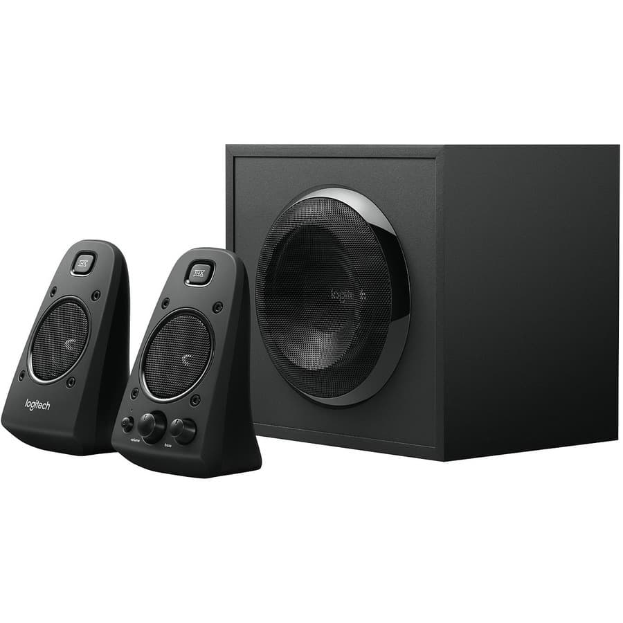 Logitech Z623 2.1 THX desktop speaker system with subwoofer for 200 W RMS audio