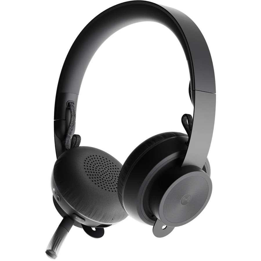 Logitech Zone Wireless Plus wireless headset for Microsoft Teams with boom microphone