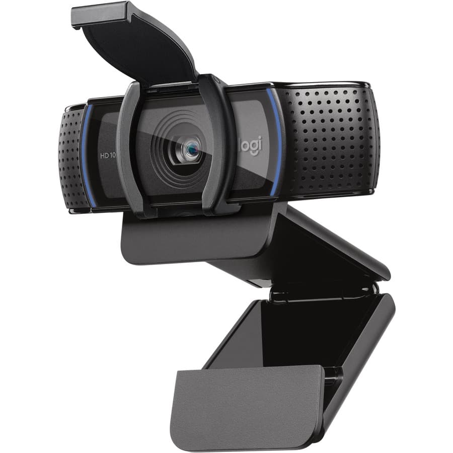 Logitech C920e TAA compliant 1080p webcam with built-in microphones