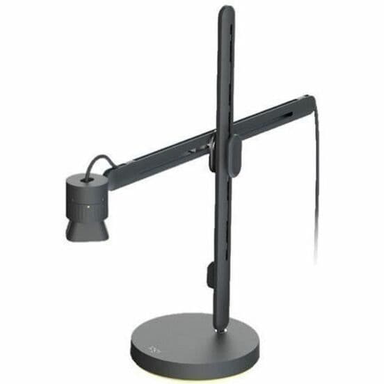 Logitech Reach document camera with base mount for stable tabletop presentation use