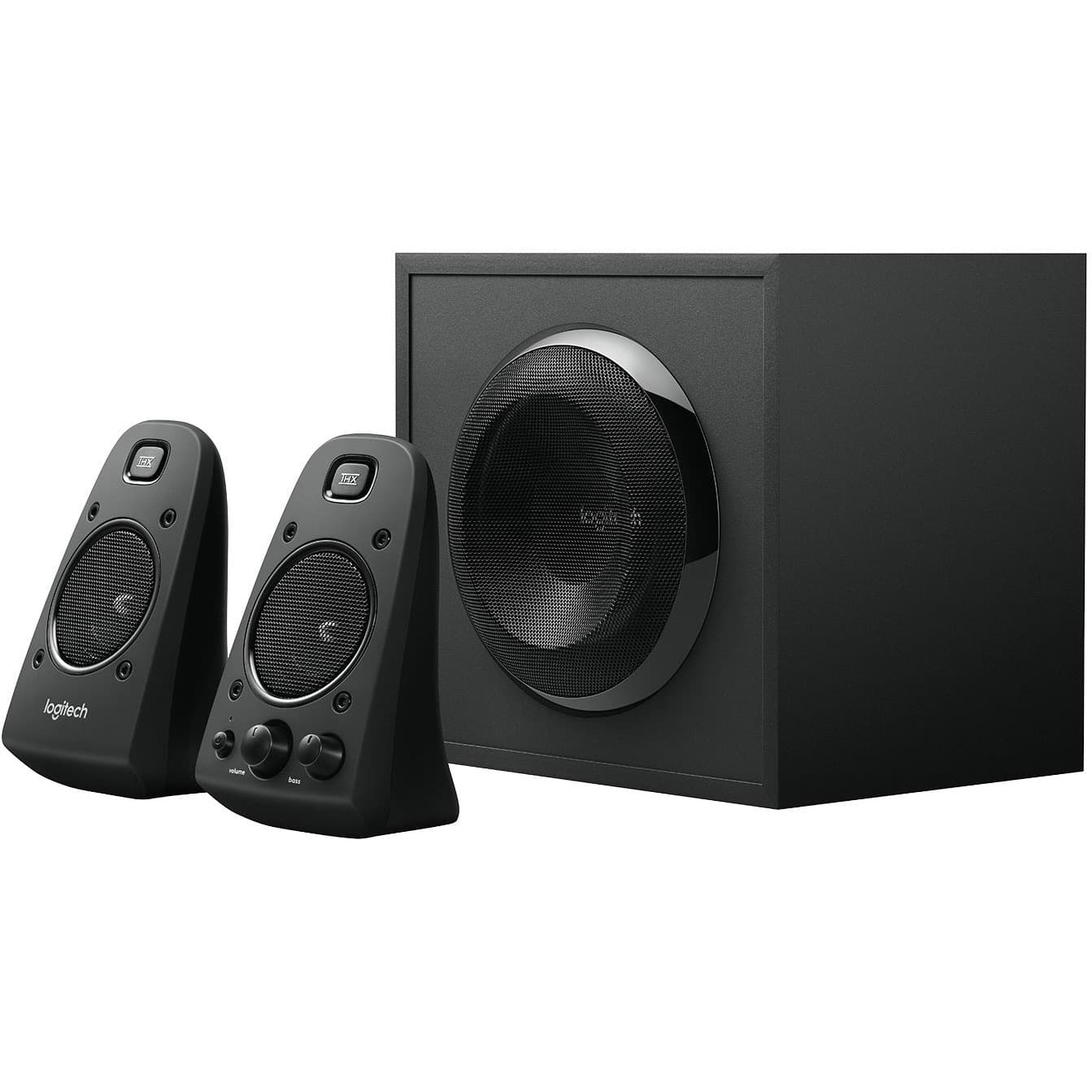 Logitech Z623 2.1 THX desktop speaker system with subwoofer for 200 W RMS audio