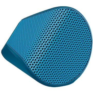 Logitech LA X300 wireless mobile speaker with red housing