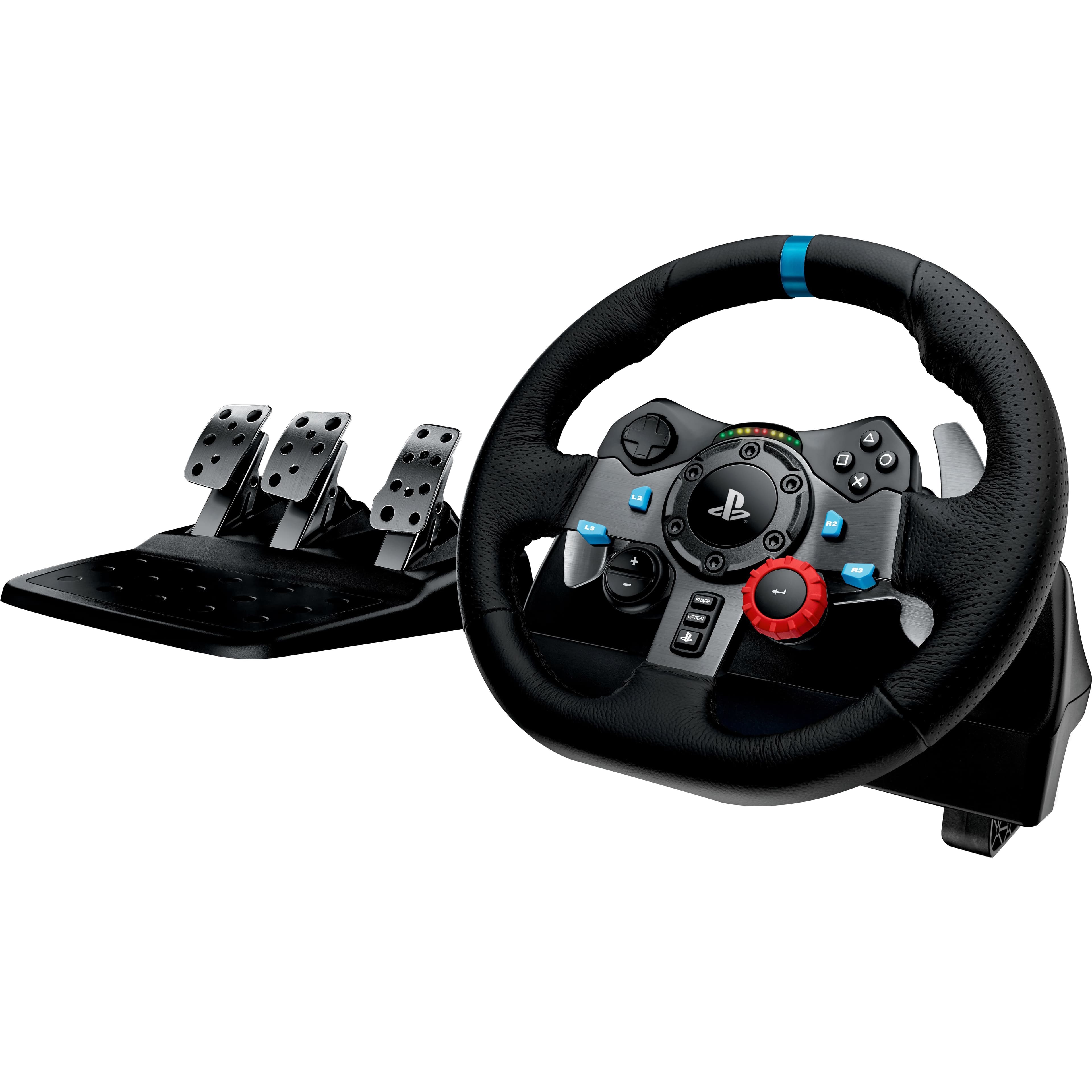 LA G29 DRIVING FORCE RACING WHEEL PS 3 4 view 3
