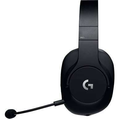 Logitech LA PRO WIRED GAMING HDSET wired over-the-head headset with detachable microphone