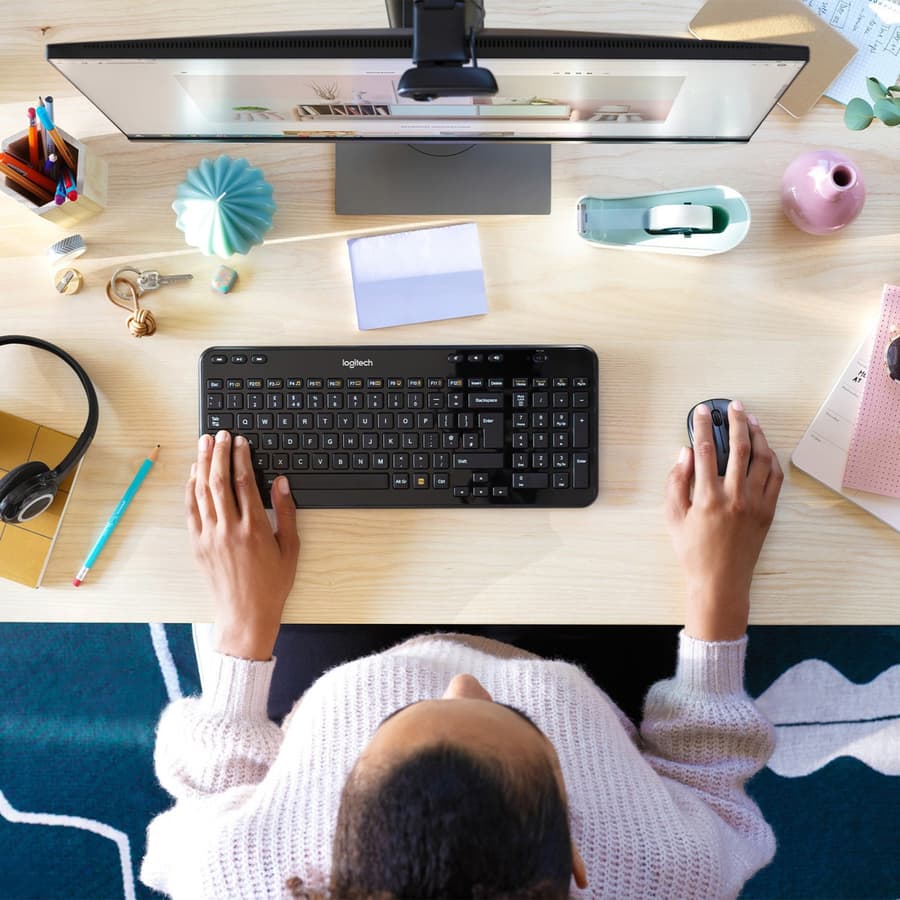 LOGITECH SOURCING LOGITECH K360 WIRELESS USB DESKTOP KEYBOARD view 4