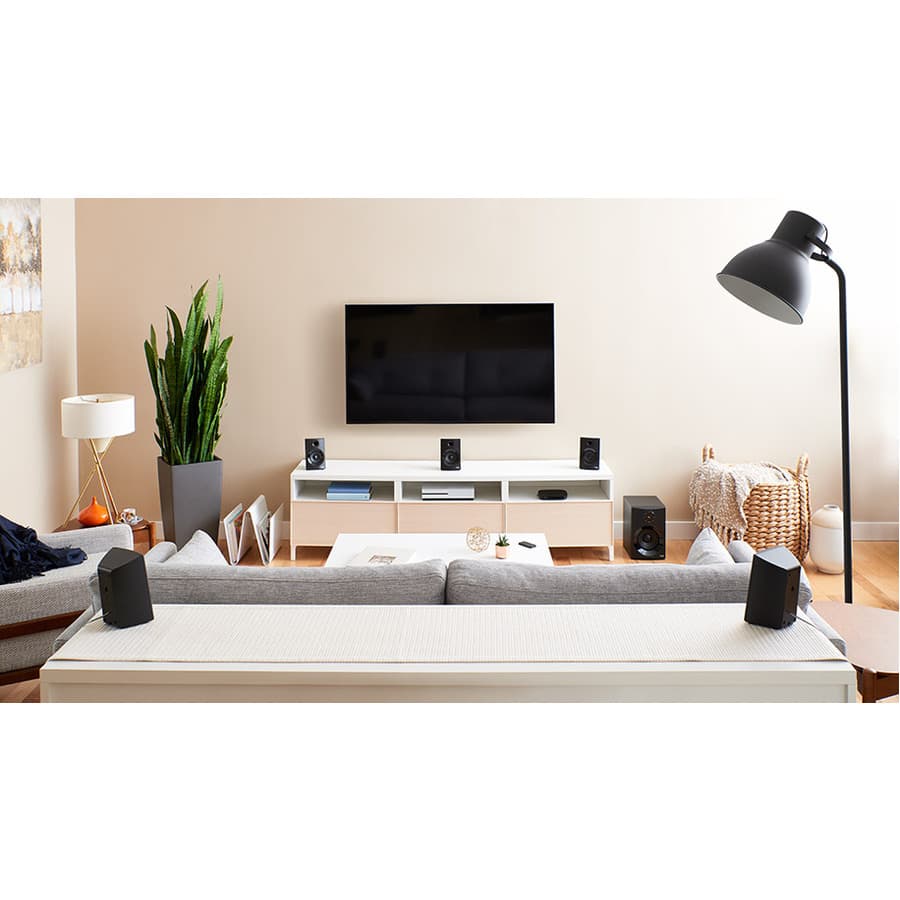 Logitech Z607 5.1 surround speaker system with subwoofer and Bluetooth connectivity