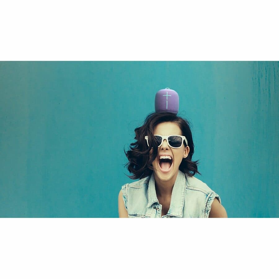 Ultimate Ears WONDERBOOM 2 Just Peach compact portable Bluetooth speaker