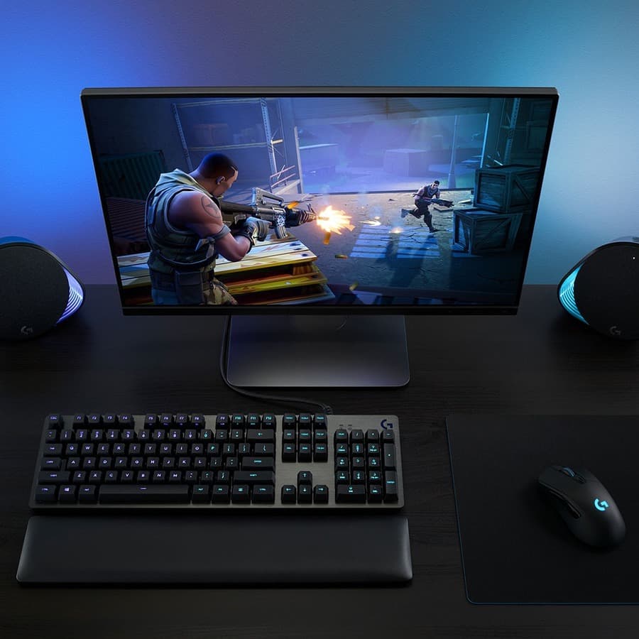 LOGITECH GAMING G513 CARBON LIGHTSYNC RGB MECHANICAL GAMING KEYBOARD LINEAR view 2