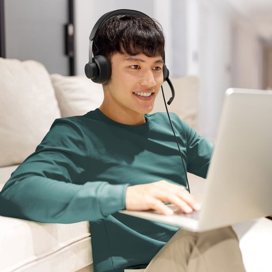 Zone 750 B2B Wired Headset view 4