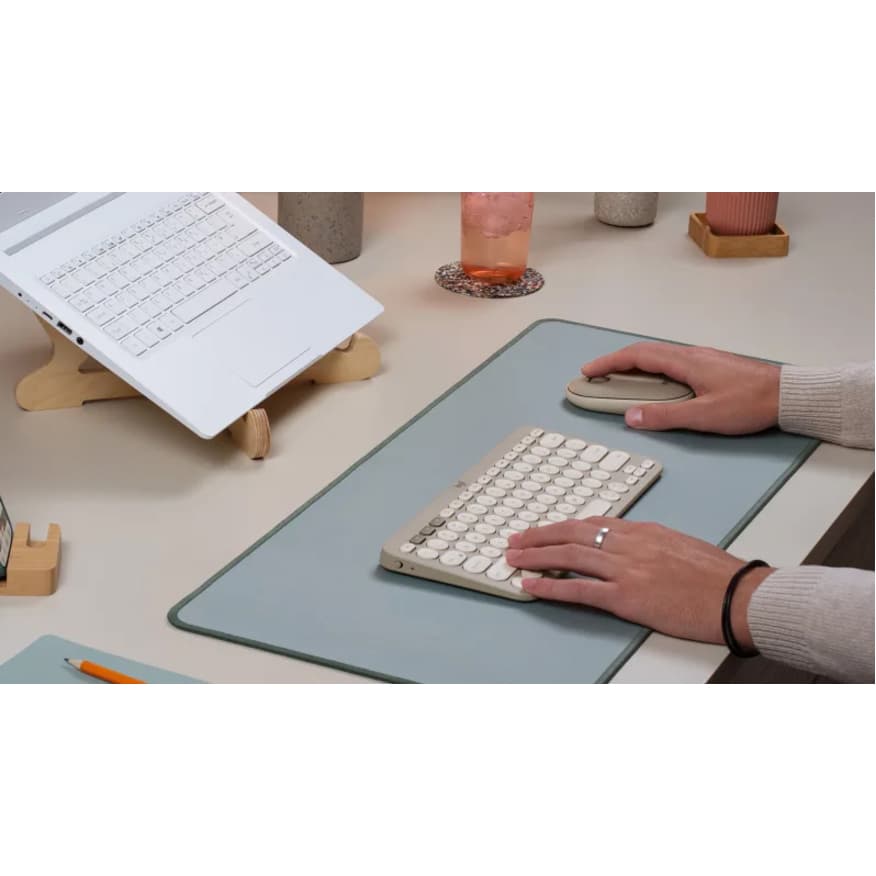 LA K380 MULTI DEVICE KEYBOARD ALMD MILK view 7