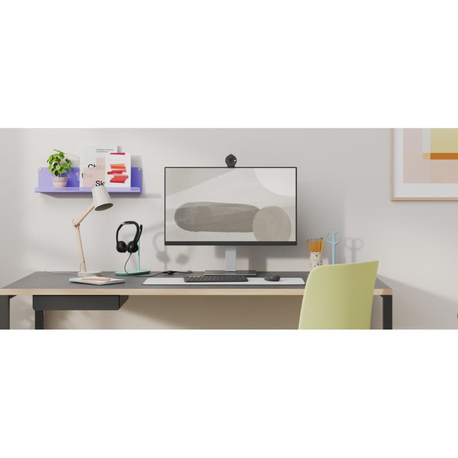Logitech BRIO 300 Graphite webcam with USB-C connection for 1080p video conferencing