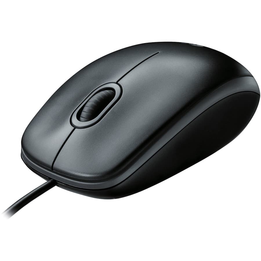 B100 Optical USB Mouse Wb