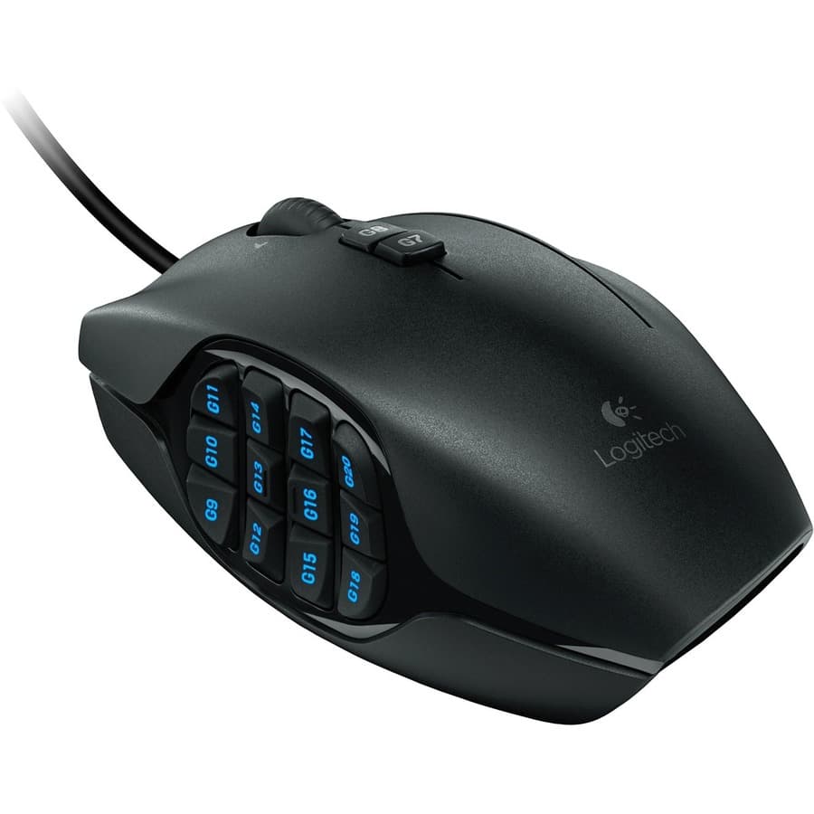 La G600 Mmo Gaming Mse Blk Amr