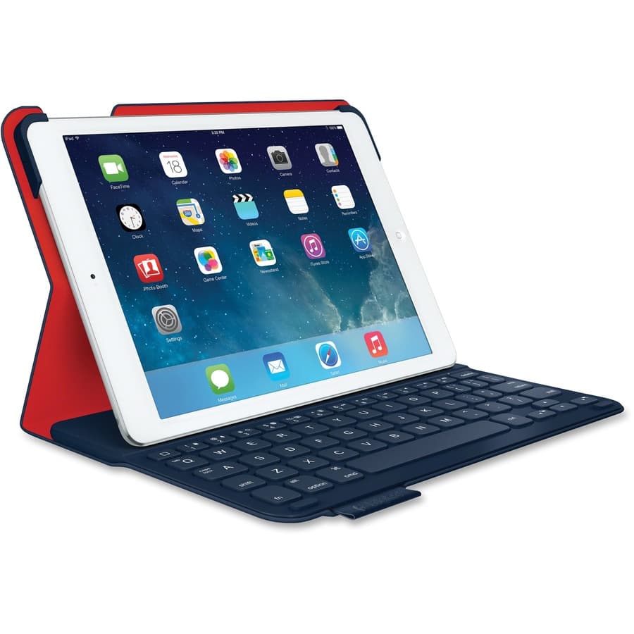 Navy Logitech UltraThin Keyboard Folio for iPad Air