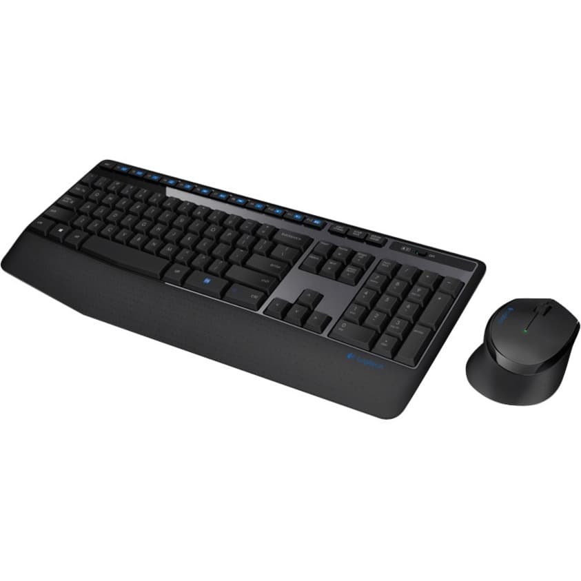 Logitech MK345 wireless keyboard and mouse combo with full-size keyboard and mouse