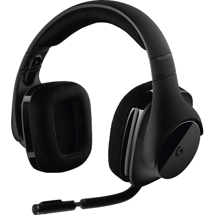 Logitech G533 Wireless Gaming Headset, 981-000632 | Wireless, Gaming