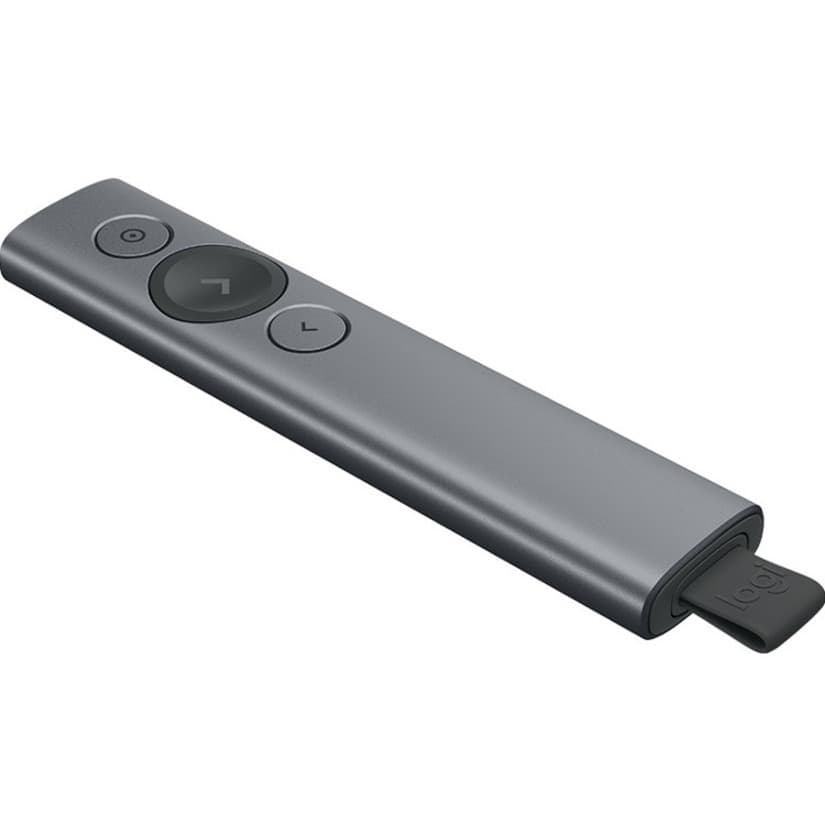 Logitech - Spotlight Presentation Remote - Slate - Bilingual Packaging