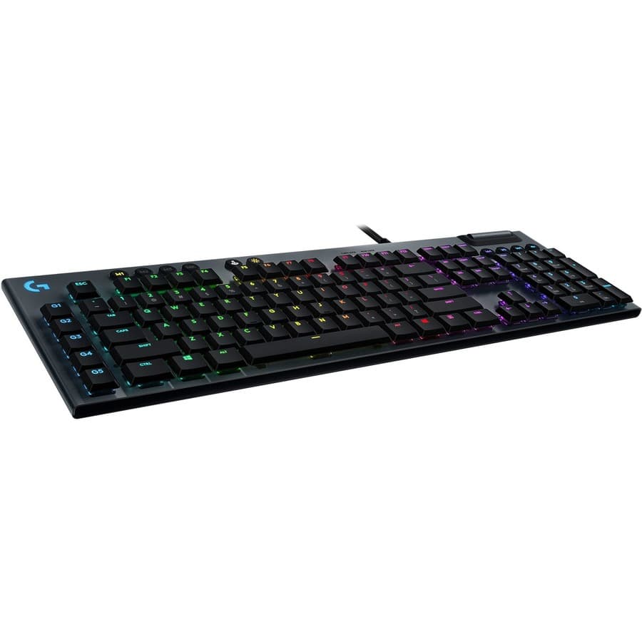 Logitech G815 RGB Mechanical Gaming Keyboard, Linear | Low-Profile, Wired